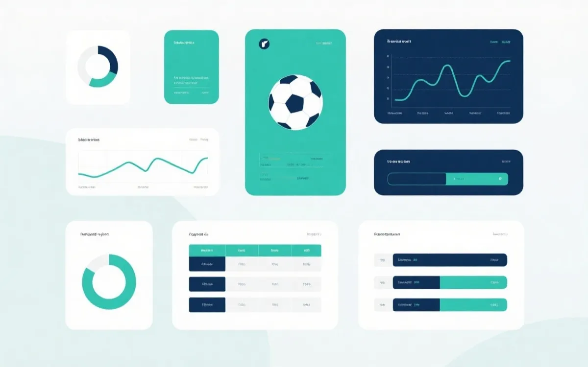 比赛结果与数据分析示意图