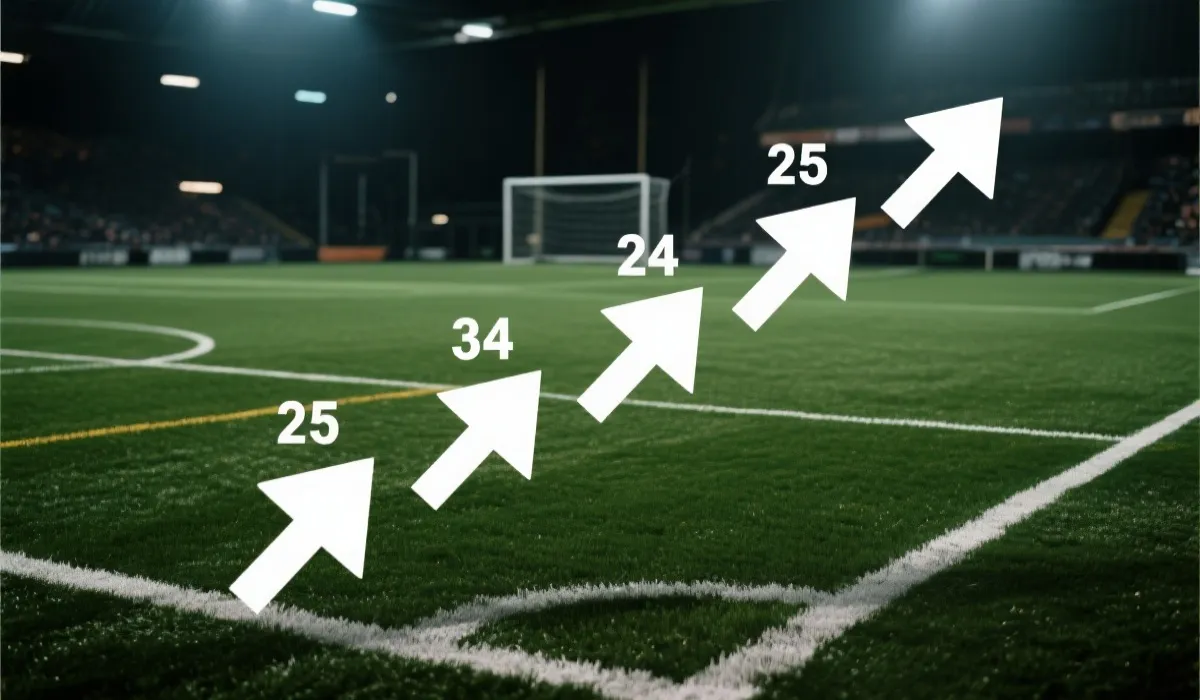 排名变化与关键比赛示意图